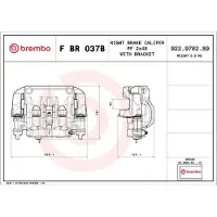 Brembo F BR 037B Remklauw