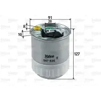 Valeo 587535 Brandstoffilter