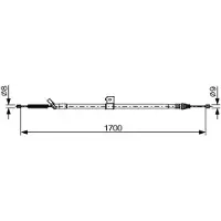 Bosch 1 987 482 631 Handremkabel