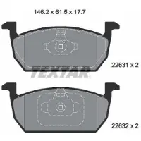 Textar Remblokset 2263101, voor
