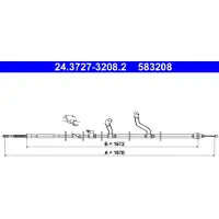 Ate 24.3727-3208.2 Handremkabel