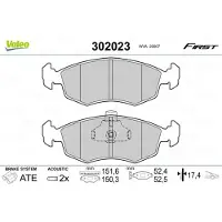 Valeo 302023 Remblokken