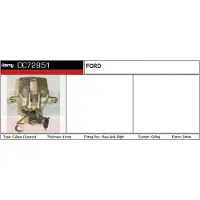 DELCO REMY DC72851 Remklauw