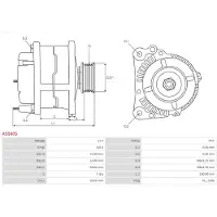 AS-PL A5560S Dynamo / Alternator