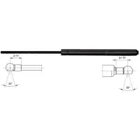 METZGER 2110035 Gasveer achterklep