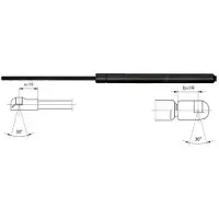 METZGER 2110317 Gasveer motorkap