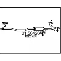 MTS Middendemper 01.50426