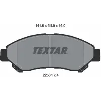 Textar 2256101 Remblokken