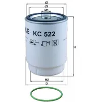 MAHLE ORIGINAL Brandstoffilter KC 522D