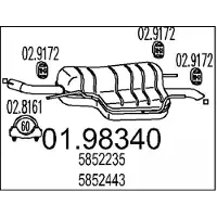 MTS Einddemper 01.98340