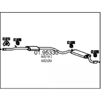 MTS 01.95330 Einddemper