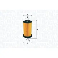 MAGNETI MARELLI 153071762484 Brandstoffilter