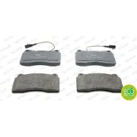FERODO Remblokken set FDB1334 Ferodo voor o.a. ALFA ROMEO, LANCIA, MITSUBISHI, VOLVO