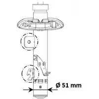 KYB Schokdemper Excel-G 3338056