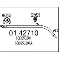 MTS 01.42710 Voorpijp