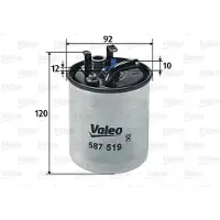 Valeo 587519 Brandstoffilter