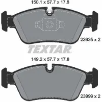 Textar 2393501 Remblokken