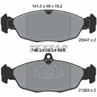Textar 2054701 Remblokken
