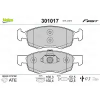 Valeo 301017 Remblokken