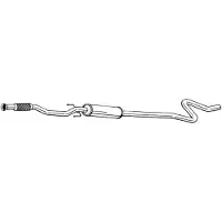 Bosal Uitlaatsysteem middendemper 293-051