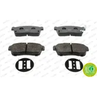 FERODO Remblokken set FDB1532 Ferodo voor o.a. DAIHATSU, NISSAN, SUBARU, SUZUKI