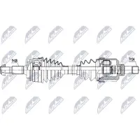 NTY NPW-CT-146 Aandrijfas