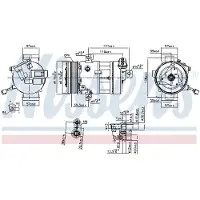 Nissens 890667 Aircopomp