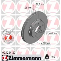 ZIMMERMANN 100.1224.20 Remschijf