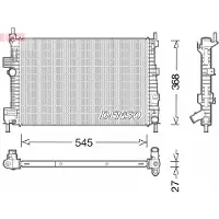 Denso Radiator DRM10009