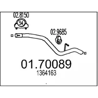 MTS 01.70089 Voorpijp