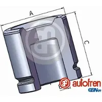 AUTOFREN SEINSA D025791 Zuiger, remklauw