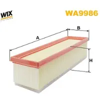 WIX FILTERS WA9986 Luchtfilter