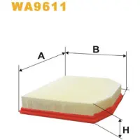 WIX FILTERS WA9611 Luchtfilter