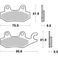 Brembo 07071 Remblokken