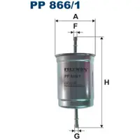 FILTRON Brandstoffilter PP866/1