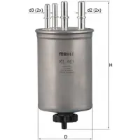 MAGNETI MARELLI 154068312590 Brandstoffilter