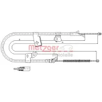 METZGER 17.1079 Handremkabel