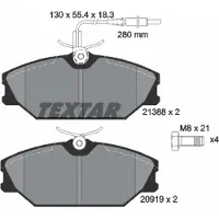 Textar Remblokkenset, schijfrem 2138802