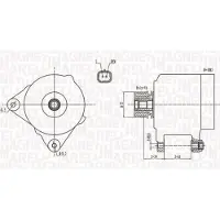 MAGNETI MARELLI 063731762010 Dynamo / Alternator