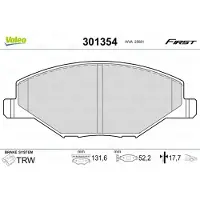 Valeo 301354 Remblokken