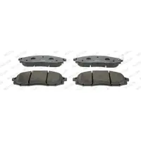 FERODO Remblokken set FDB1745 Ferodo voor o.a. NISSAN
