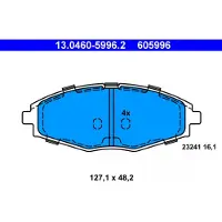 Ate Remblokken set 13.0460-5996.2 ATE voor o.a. CHEVROLET, DAEWOO
