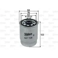 Valeo 587738 Brandstoffilter