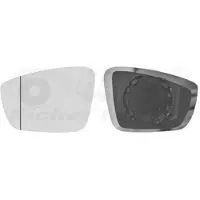VAN WEZEL Spiegelglas, buitenspiegel 5701831