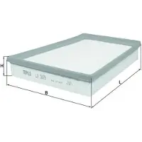 Knecht LX 2879 Luchtfilter