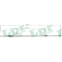 LPR C0707B Handremkabel