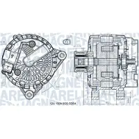 MAGNETI MARELLI 063731472410 Dynamo / Alternator