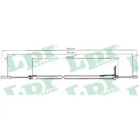 LPR C0440B Handremkabel