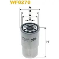 WIX FILTERS WF8270 Brandstoffilter