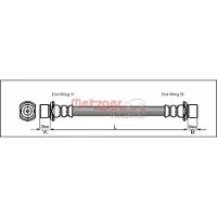 METZGER 4111421 Remslang
